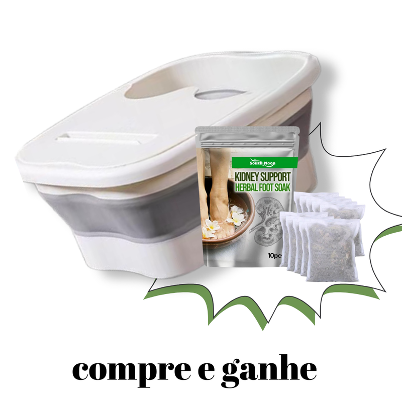 (COMPRE E GANHE) KIT OFURÔ BANHO NOS PÉS + GANHE ESCALDA PÉS RELAXANTE