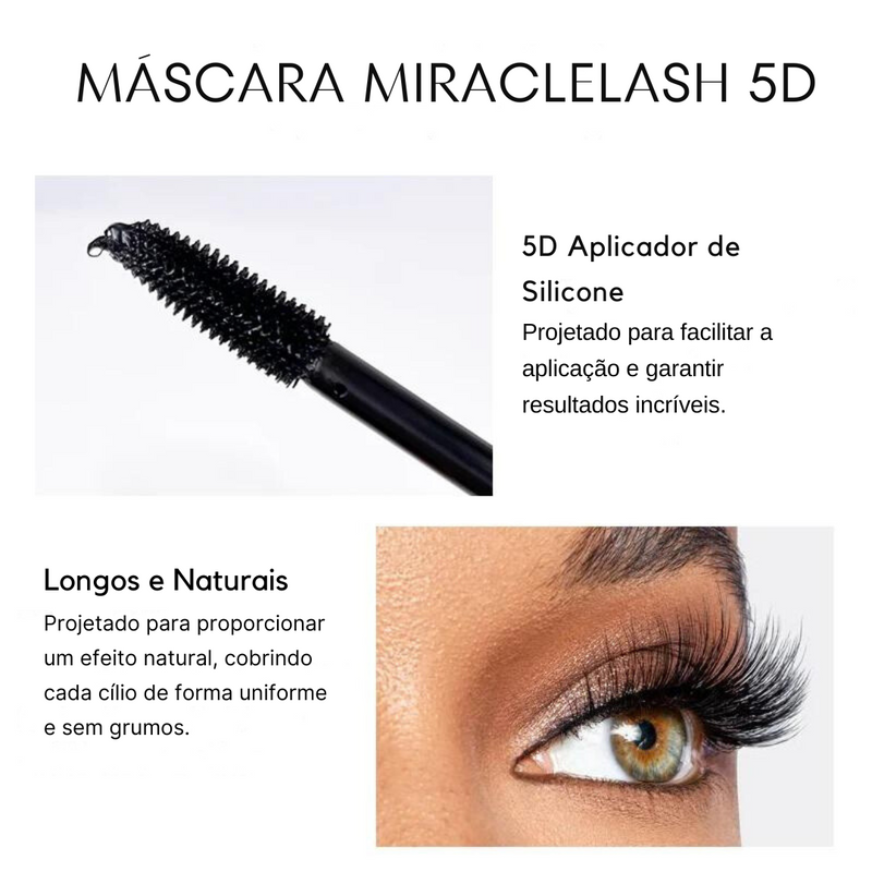 Máscara de cílios MiracleLash 5D