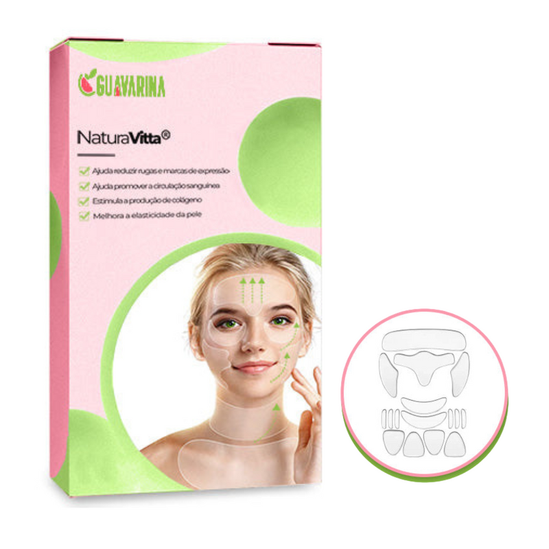 SkinRevive Adesivos Antirrugas Reutilizáveis