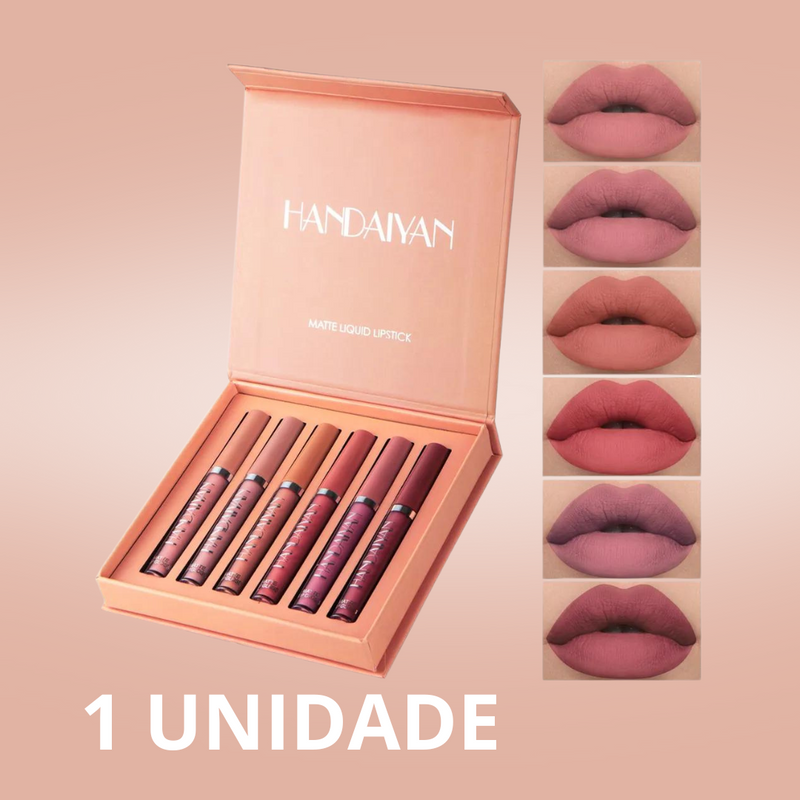 [COMPRE 1 LEVE 2] Kit Batons 6in1 Matte Velvet