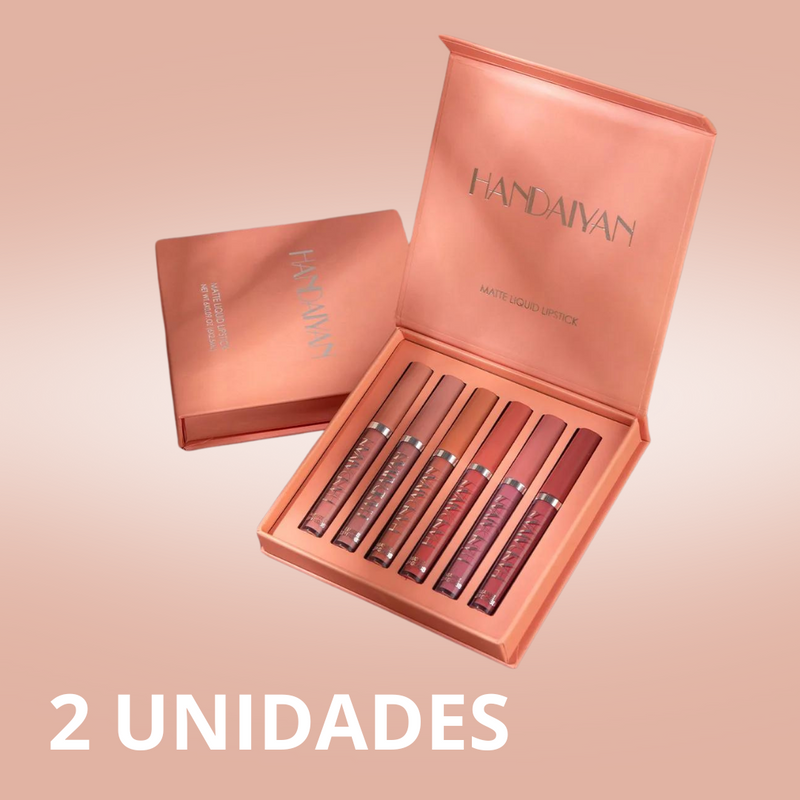 [COMPRE 1 LEVE 2] Kit Batons 6in1 Matte Velvet