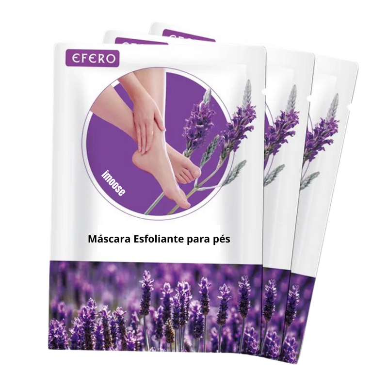 (Compre 1 Leve 3) Kit Lavanda PediCare - Máscara Esfoliante